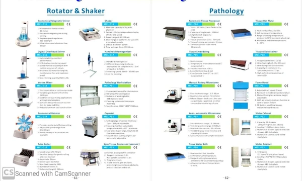 Pathology Equipments